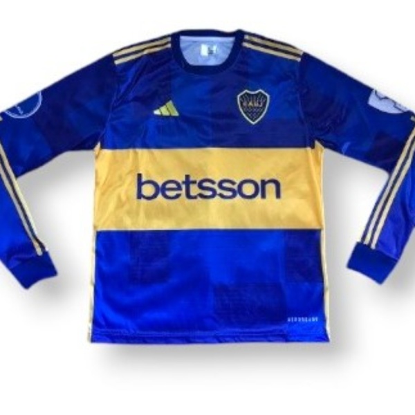 Camiseta Titular Boca Manga Larga