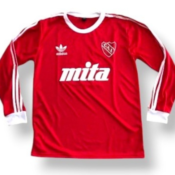 Camiseta Titular Independiente 1988 manga larga