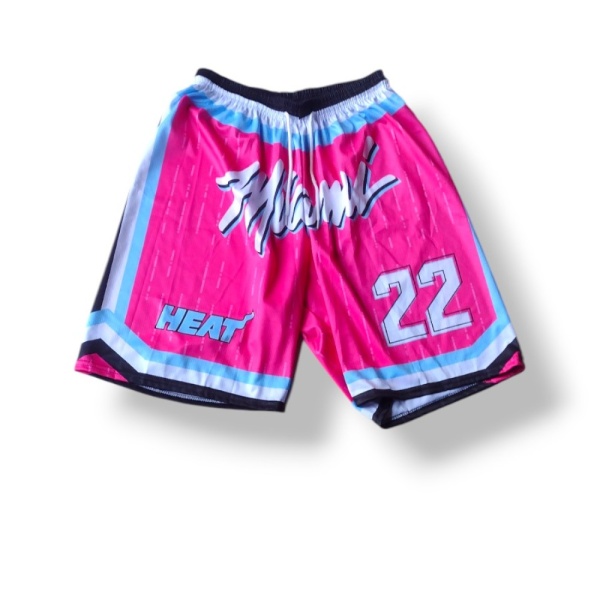 Short NBA Miami Rosa