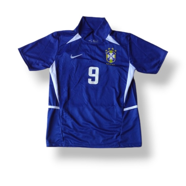 Camiseta Suplente Brazil 2002