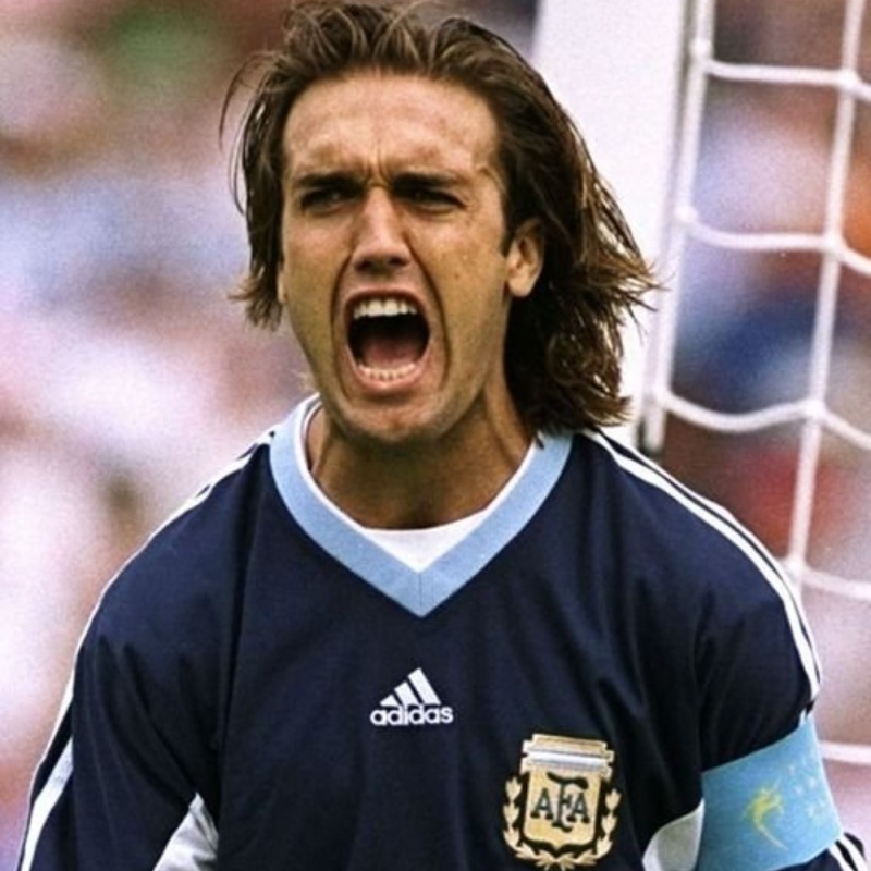 Camiseta Selección Argentina Suplente 1998