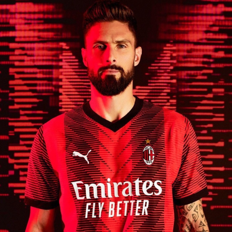 Camiseta Titular Milan