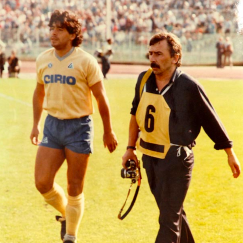 Camiseta Alternativa Napoli 1986