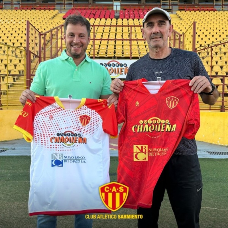 Camiseta Visitante Atlético Sarmiento de Resistencia