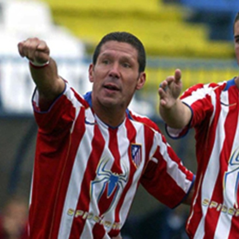 Camiseta Atlético Madrid Titular 2004