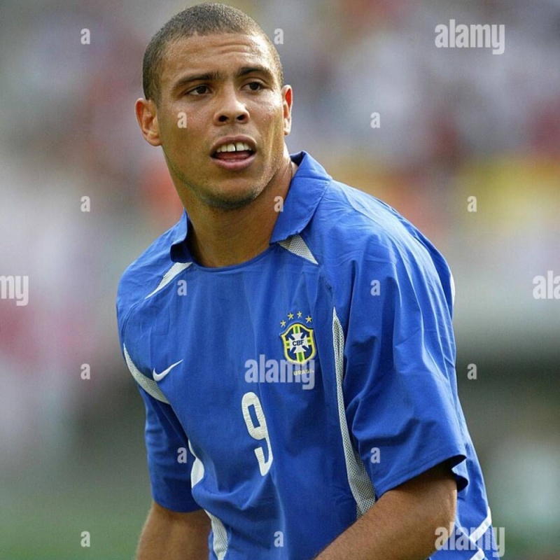 Camiseta Suplente Brazil 2002
