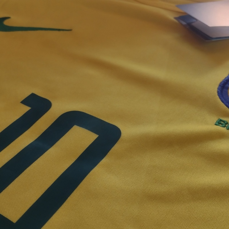Camiseta Titular Brazil 2002