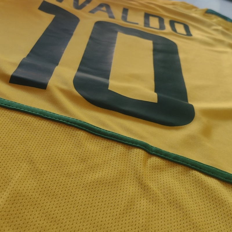 Camiseta Titular Brazil 2002