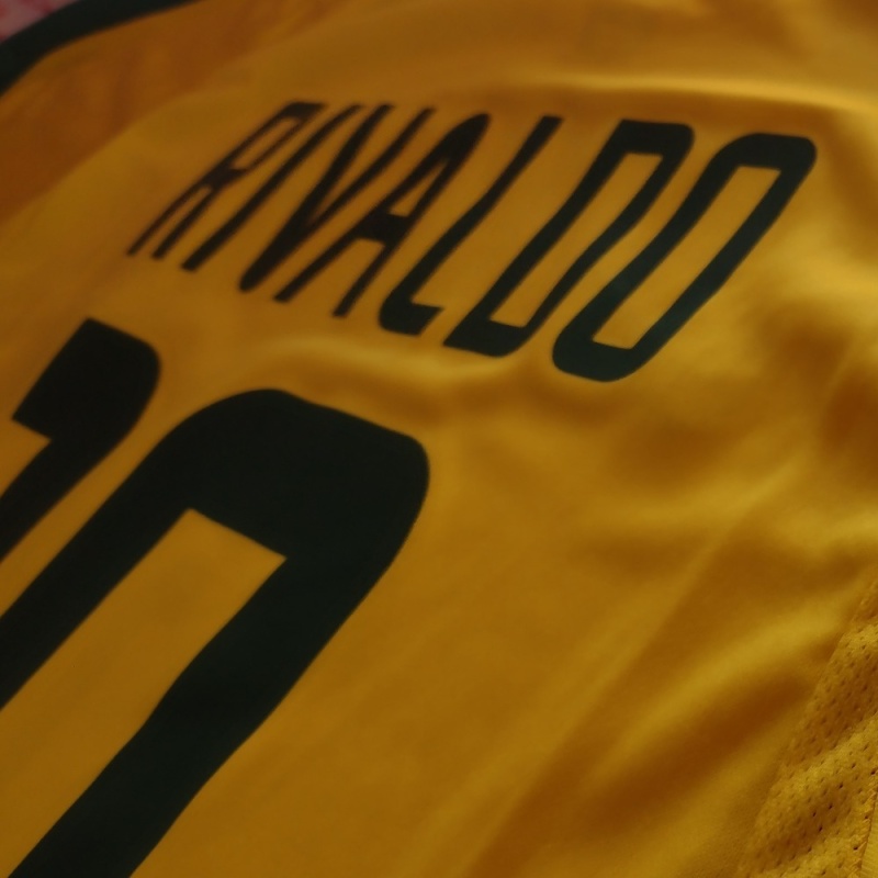 Camiseta Titular Brazil 2002