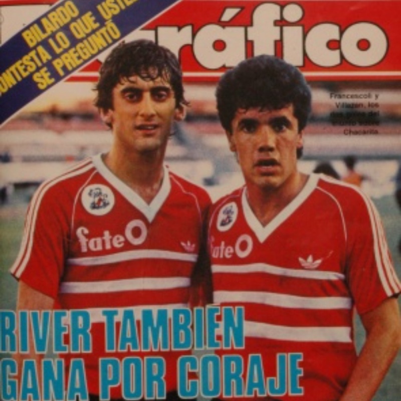 Camiseta Suplente River 1986