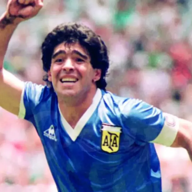 Camiseta Suplente Argentina año 1986
