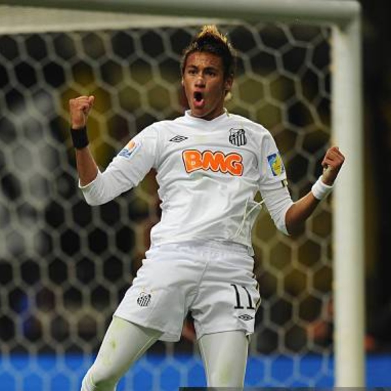 Camiseta titular Santos manga larga