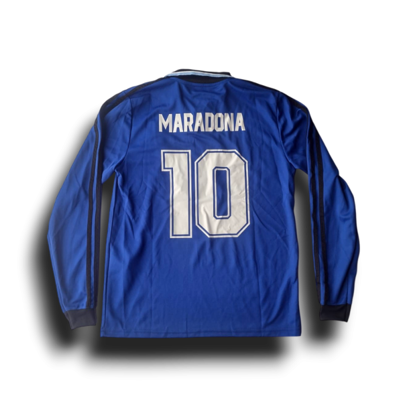Camiseta Argentina Suplente 1998 manga larga